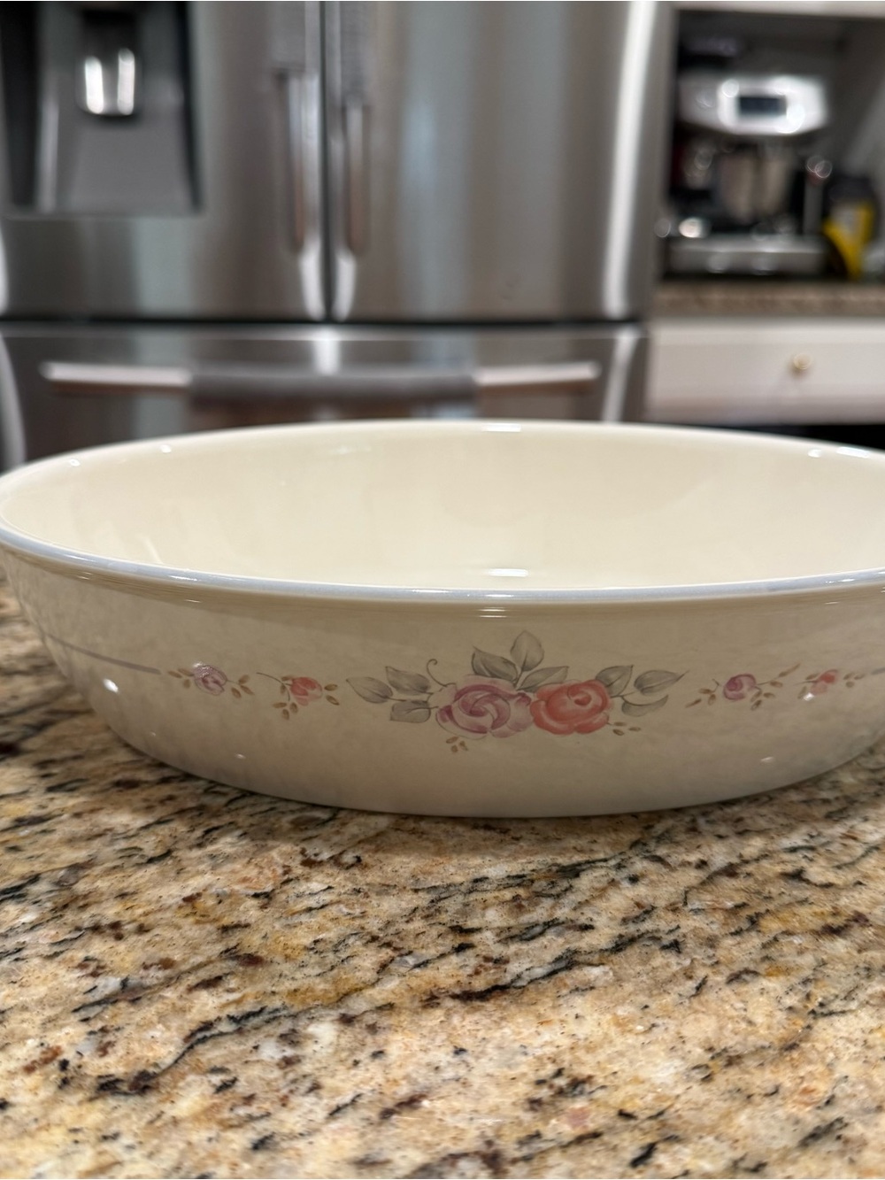 Pfaltzgraff TROUSSEAU 1 Quart Stoneware OVAL BAKER OR VEGETABLE SERVING DISH 10"